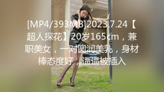 [MP4/393MB]2023.7.24【超人探花】20岁165cm，兼职美女，一对圆润美乳，身材棒态度好，逼逼被插入