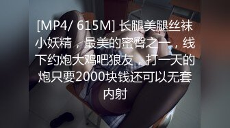 [MP4/ 615M] 长腿美腿丝袜小妖精，最美的蜜臀之一，线下约炮大鸡吧狼友，打一天的炮只要2000块钱还可以无套内射