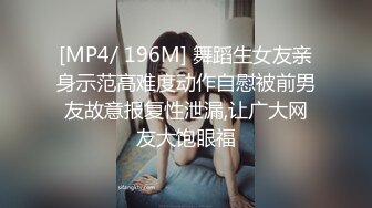 [MP4/ 196M] 舞蹈生女友亲身示范高难度动作自慰被前男友故意报复性泄漏,让广大网友大饱眼福