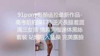 91pony哥顏值控最新作品-高考后約操173逆天長腿羞澀高三女孩 情趣開檔連体黑絲套裝 站炮后入猛操 完美露臉