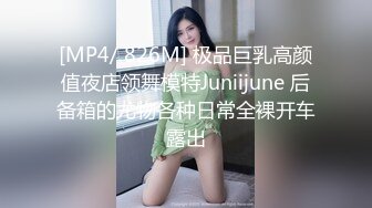 [MP4/ 826M] 极品巨乳高颜值夜店领舞模特Juniijune 后备箱的尤物各种日常全裸开车露出