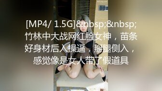 [MP4/ 1.5G]&nbsp;&nbsp;竹林中大战网红脸女神，苗条好身材后入操逼，掰腿侧入，感觉像是女人带了假道具